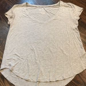 American eagle striped tee